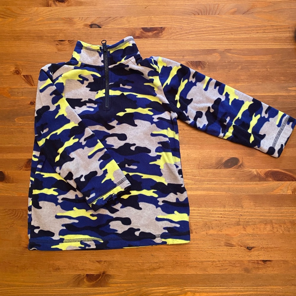 Boys Camo Fleece